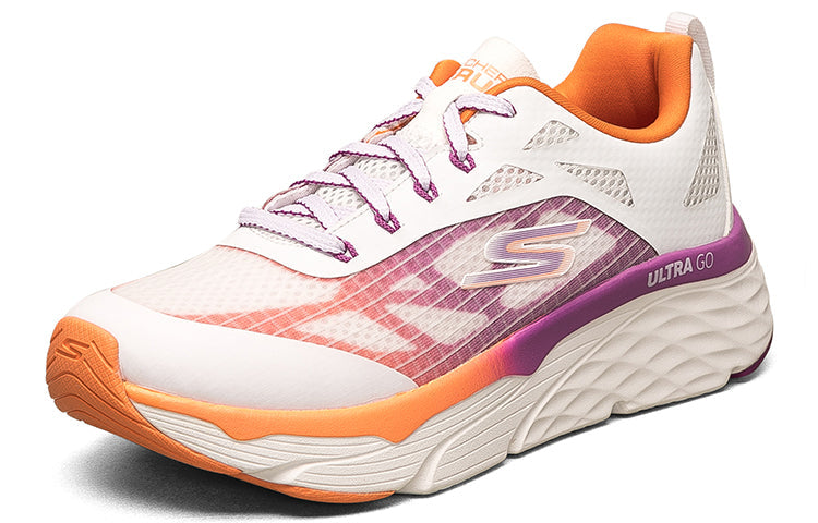 (WMNS) Skechers Max Cushioning Elite 'White' 128261-WOR