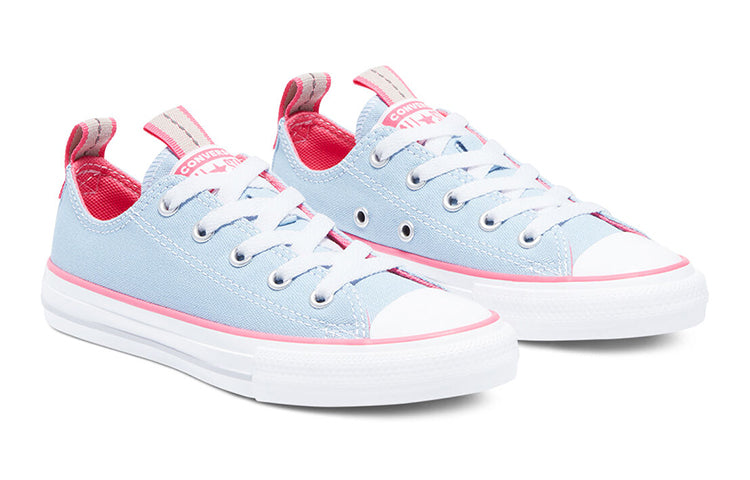 (GS) Converse Color Chuck Taylor All Star Low Top Blue/Pink 670405C