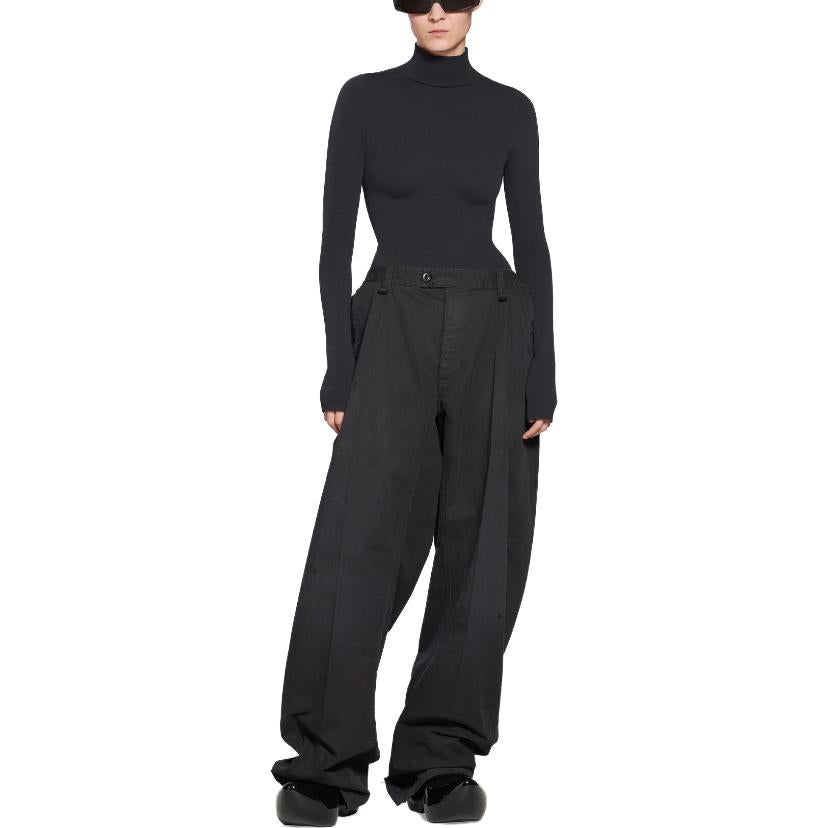 Balenciaga Minimal Cargo Pants 'Black' 746509TKP271000