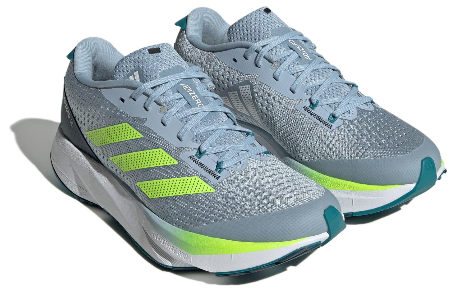 (WMNS) adidas Adizero SL 'Wonder Blue Lucid Lemon' ID6928
