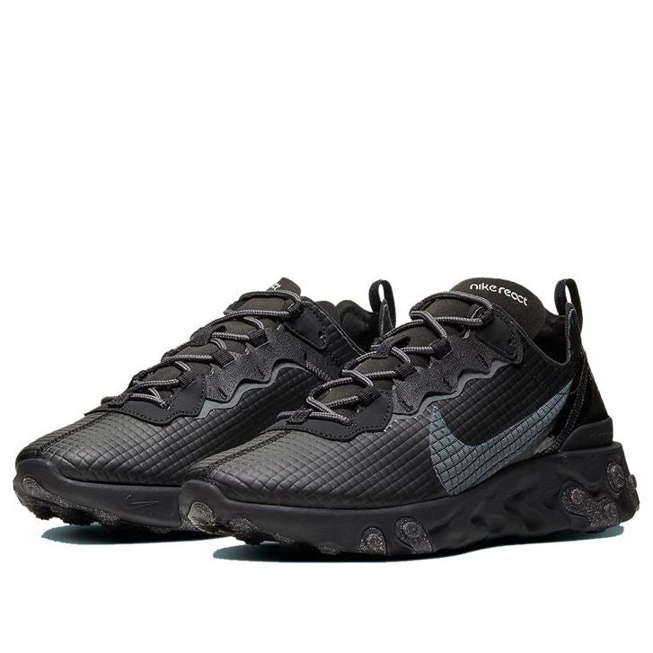 Nike React Element 55 'Quilted Grid - Black' CI3835-002