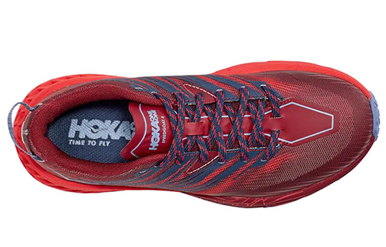 (WMNS) HOKA ONE ONE Speedgoat 4 Low 'Red Blue' 1106527-CHRRD