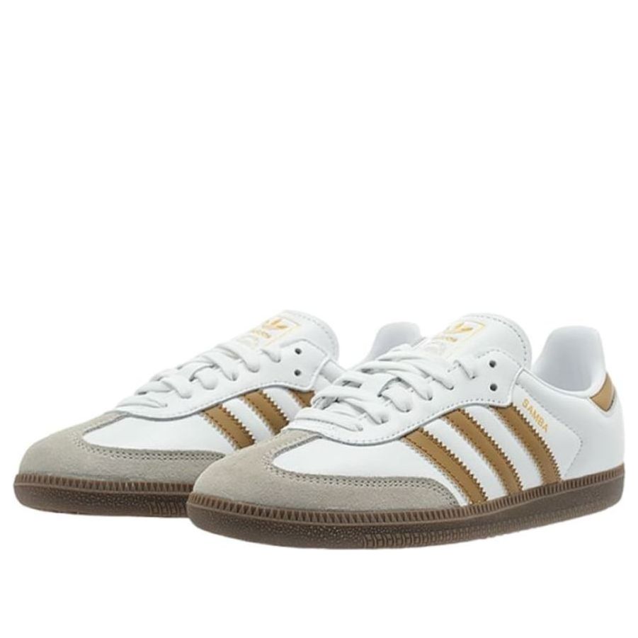 adidas Samba OG 'Cloud White Brown Desert' JH8796