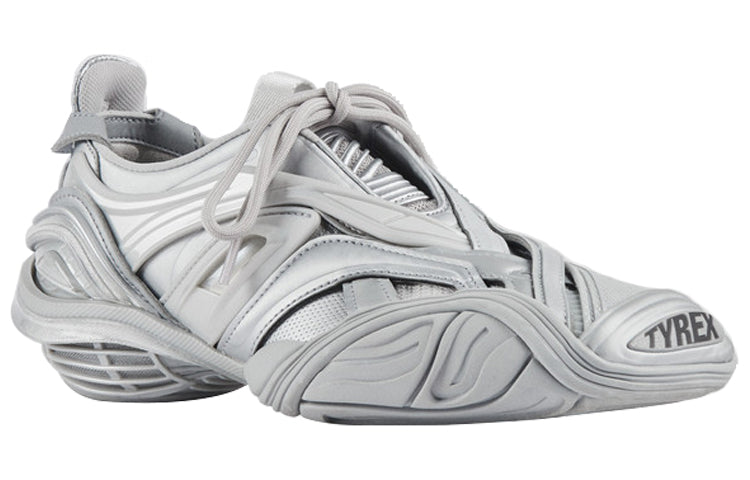 (WMNS) Balenciaga Tyrex Low 'Silver' 617517W2WA18100