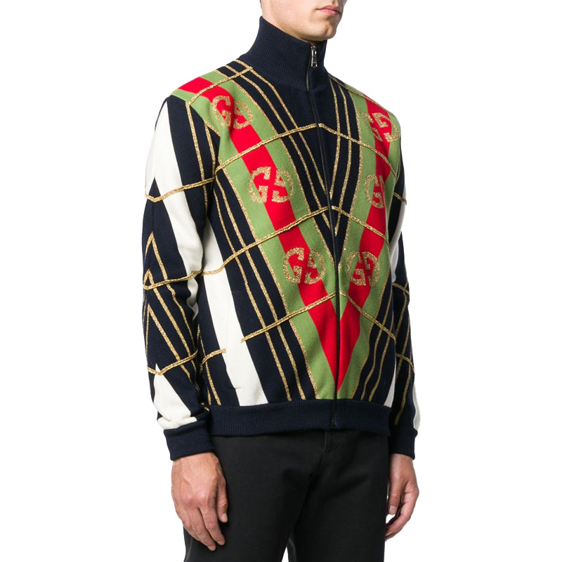 Gucci Bomber Knit Jacket 'Multicolor' 571558-XKAQD-4548