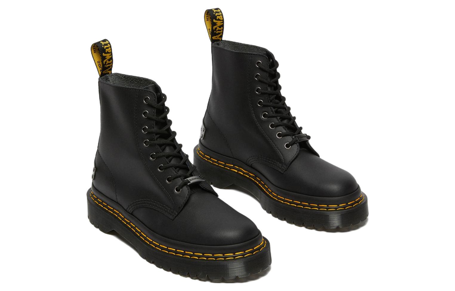 Dr. Martens 1460 Bex Double Stitch Leather Boots 'Black' 27880001