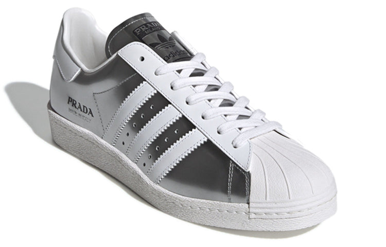 adidas Superstar x Prada Shoes 'Silver White' FX4546