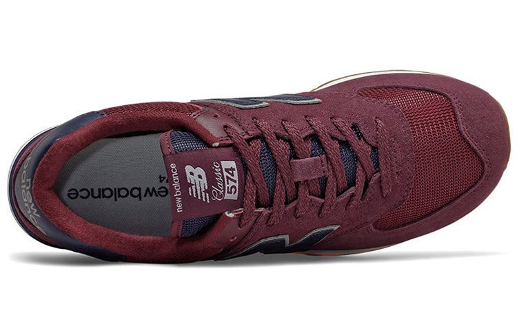 New Balance 574 Shoes Red ML574SPQ