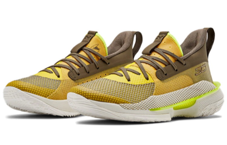 (GS) Under Armour Curry 7 Actual Combat Yellow 3022113-701