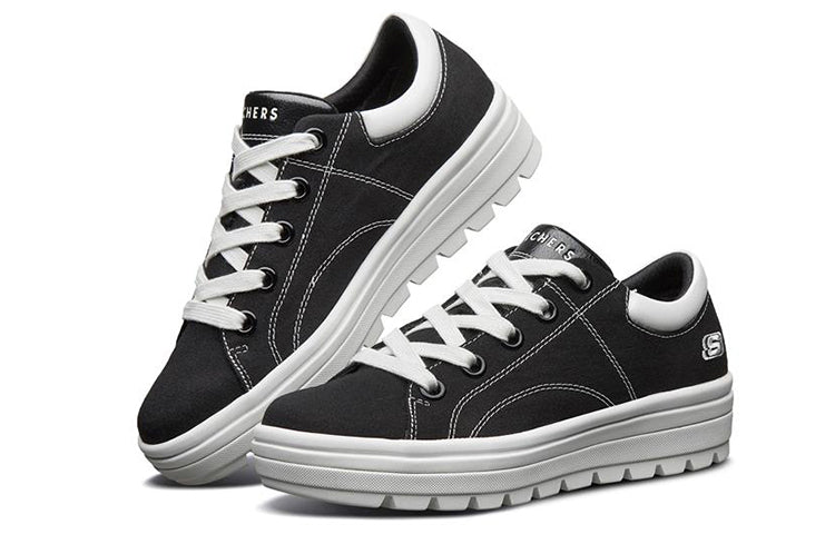 (WMNS) Skechers Street Cleat 'Black' 74100-BLK