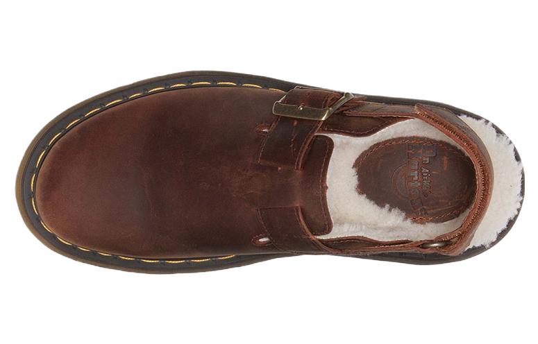 Dr. Martens Jorge II Faux Fur Lined Slingback Mules 'Warm Tan' 31060362