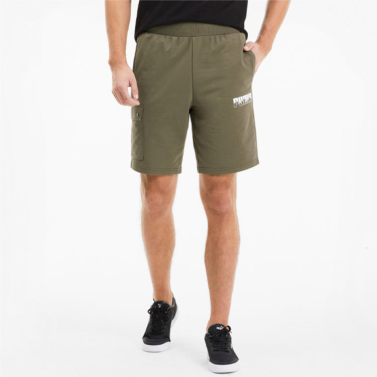 PUMA Rebel Bold Shorts 'Olivegreen' 582958-49