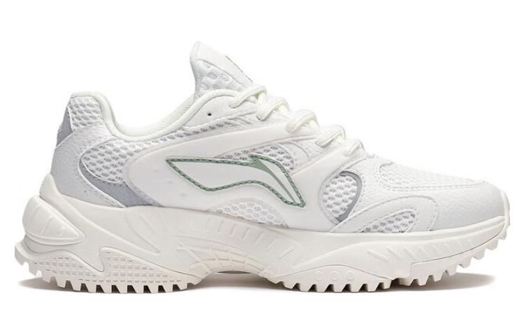 (WMNS) Li-Ning Star Wind Sneakers 'White Grey' AGCT150-3