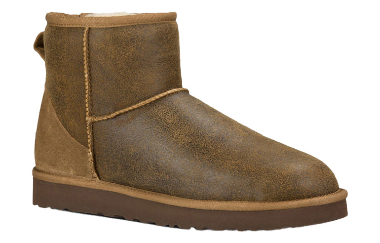 UGG Classic Mini Bomber Fleece Lined Brown 1007307-BJCE