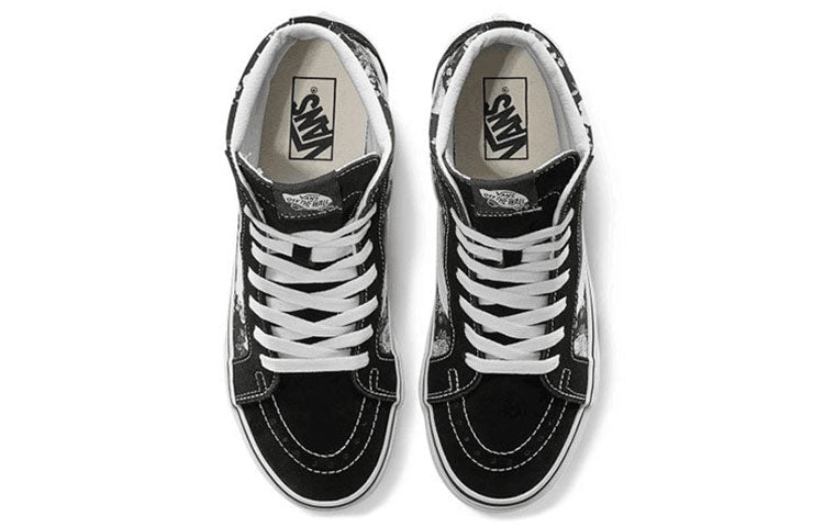 Vans SK8-HI Reissue High Top Rose Black White Unisex 'Black White' VN0A4BV8TY9