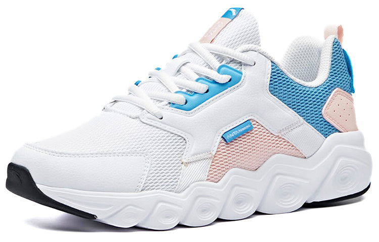 (WMNS) ANTA Run Collection 'White Blue Pink' 121935524R-1
