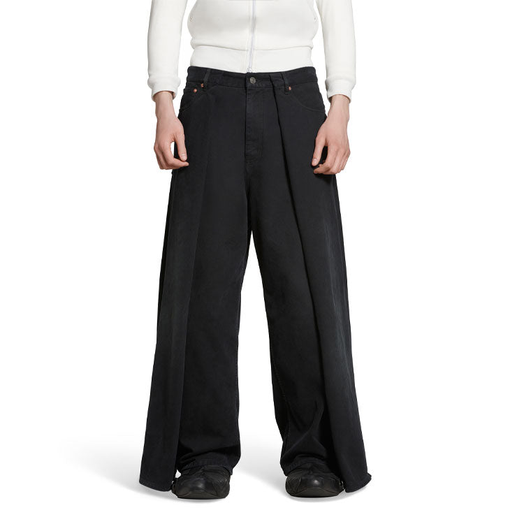 Balenciaga Double Side Pants 'Black' 767983TNW111672