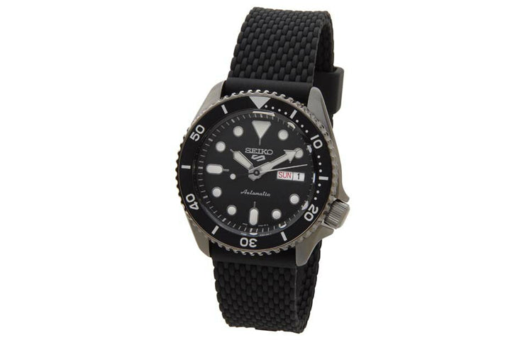 SEIKO No. 5 Mechanical Classic Watch Black SRPD65K2