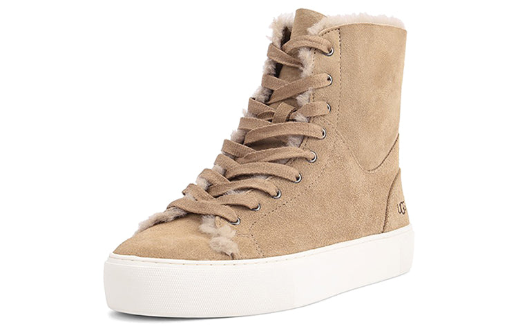 (WMNS) UGG Beven High-tops Sneaker Light Brown 1104070-AMP