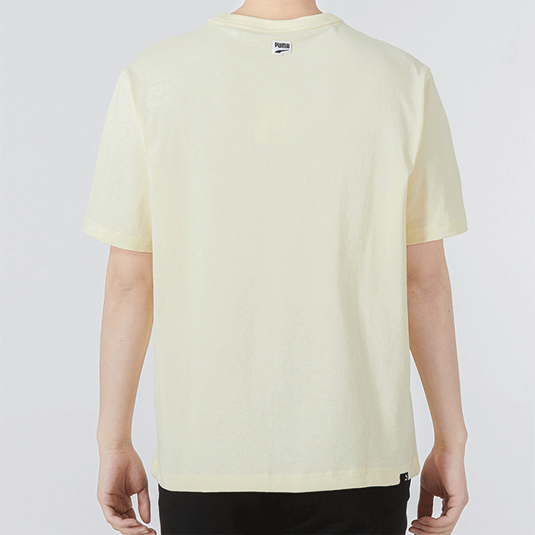 PUMA Downtown Graphic Tee 'Beige' 535400-41