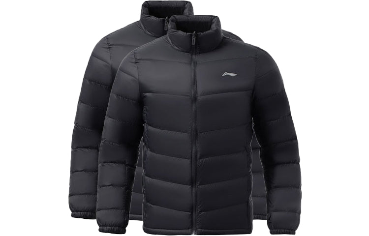 Li-Ning Training Short Down Jacket 'Black' AYMR145-1