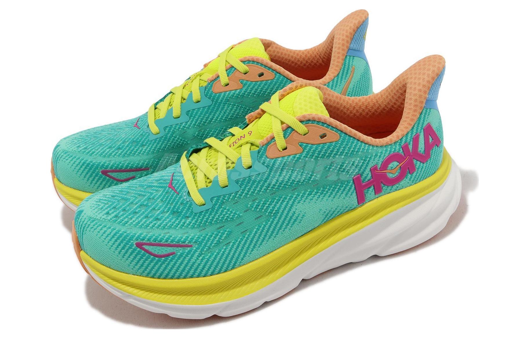 (WMNS) HOKA ONE ONE Clifton 9 Wide 'Ceramic Evening Primrose' 1132211-CEPR
