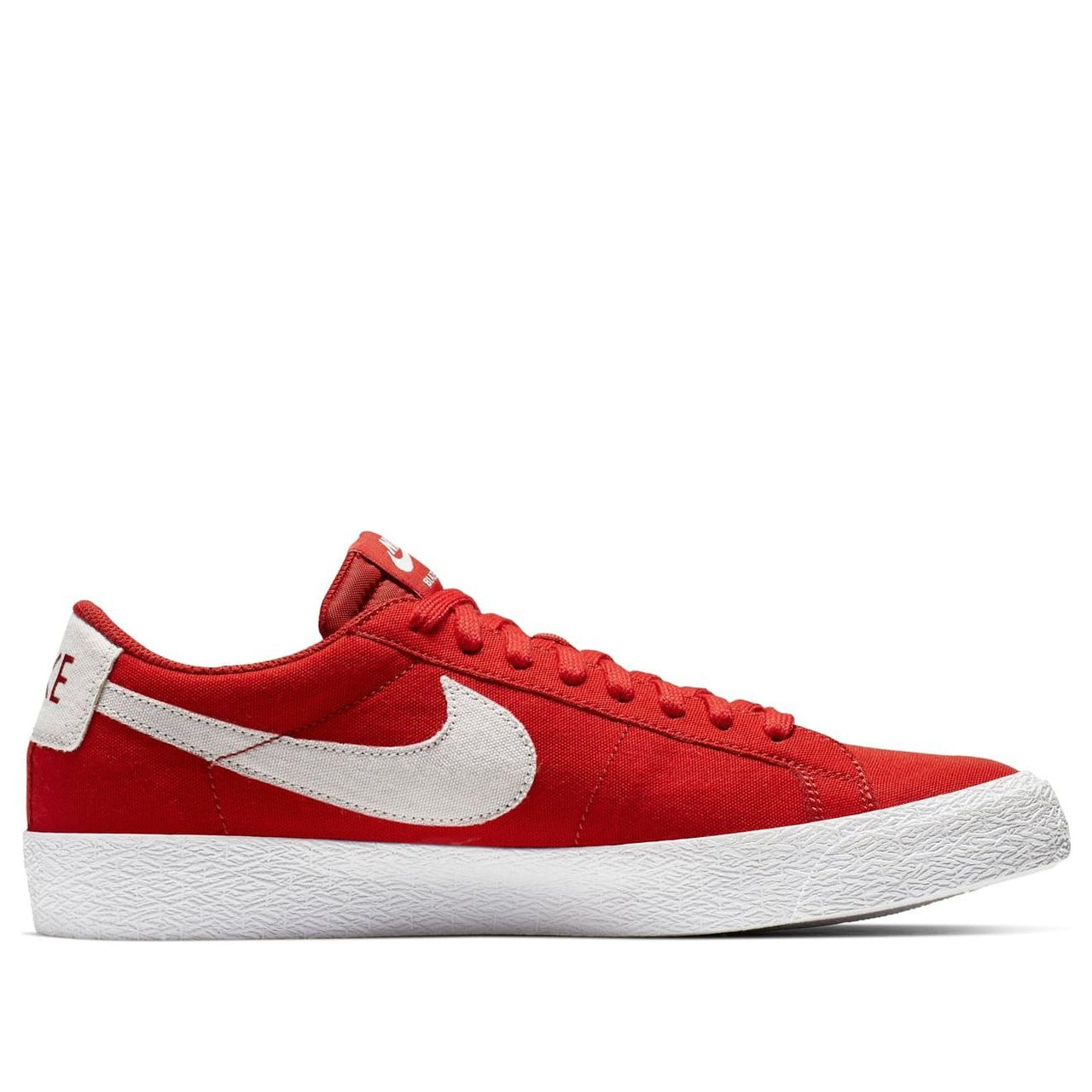Nike SB Skateboard Blazer Zoom Low CNVS 'Red White' 889053-600
