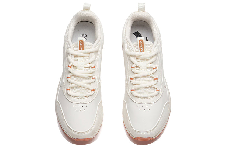 (WMNS) ANTA Training Series Sneakers 'White Brown' 122047775-5