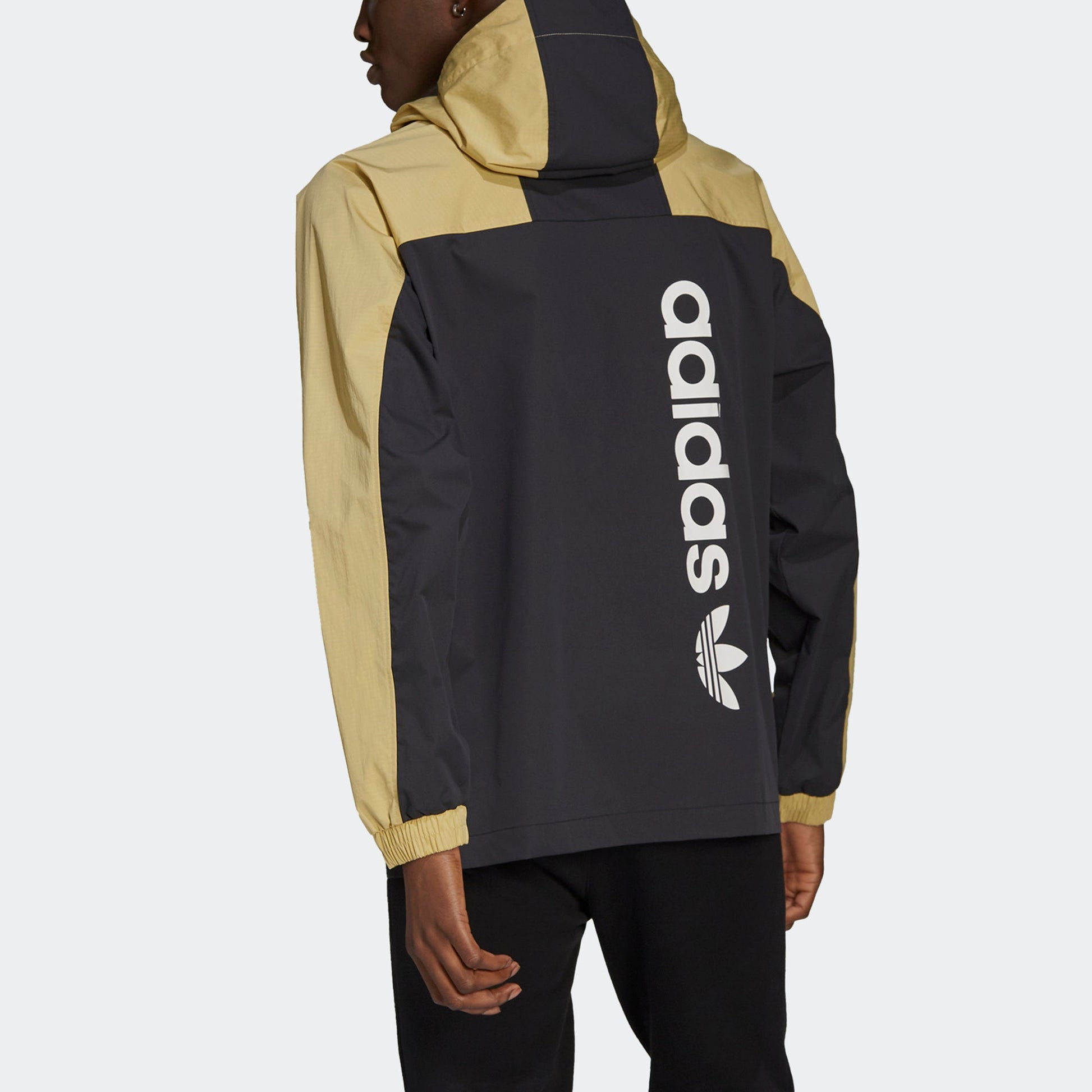 adidas originals G Outd Parka Sports Multiple Pockets Contrasting Colors Hooded Jacket H09359
