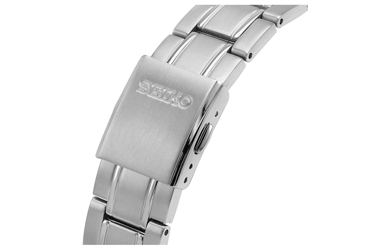 Men's SEIKO Business Steel strip Watch Black SSB379P1