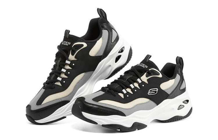 Skechers D'Lites 4.0 'Black White' 237409-BKW