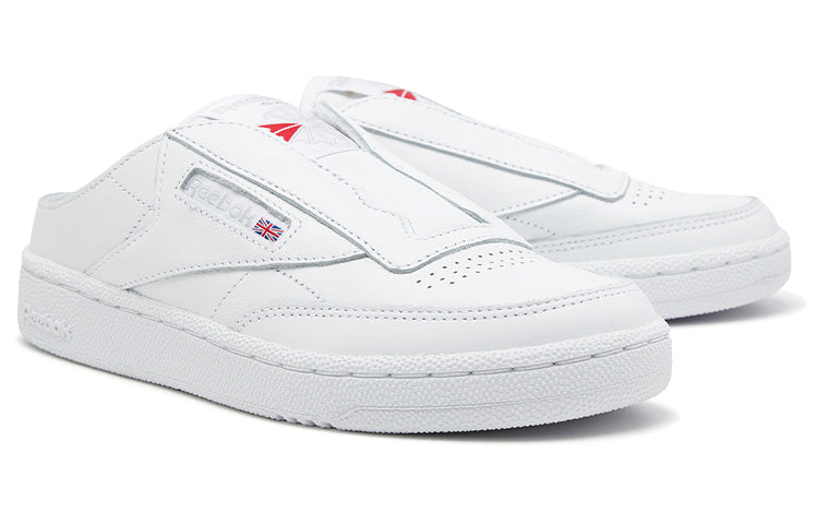 Reebok Club C Laceless Mule 'Triple White' H01583