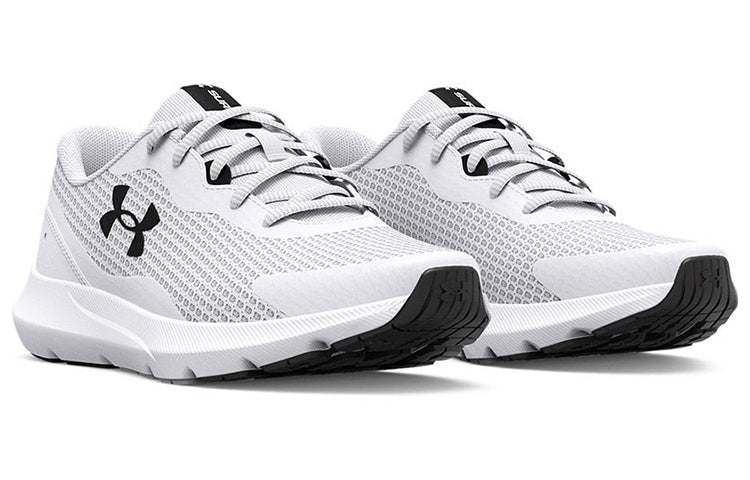 (WMNS) Under Armour Surge 3 'White Black' 3024894-100