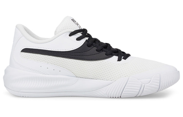 PUMA Triple Low Tops White Black 376640-05