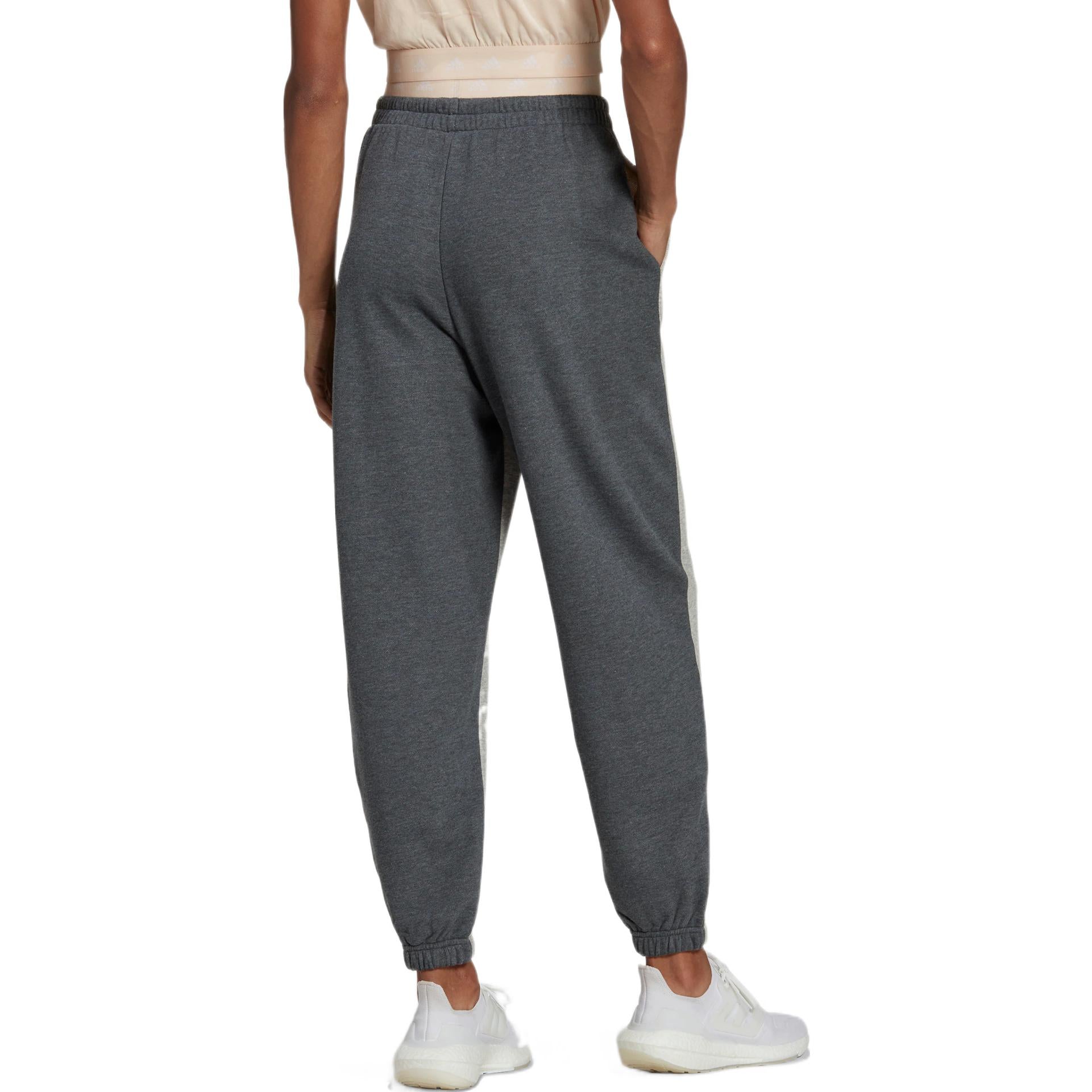 (WMNS) adidas Hyperglam French Terry Pants Asia Sizing 'Grey' HZ9671