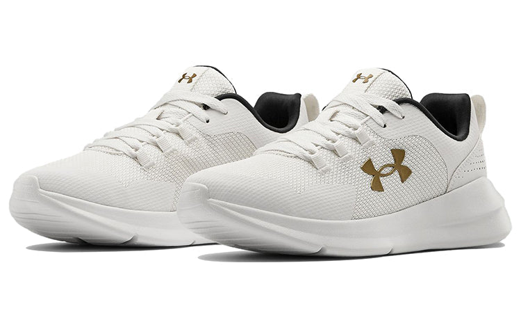 (WMNS) Under Armour Essential 'Onyx White Gold' 3022955-102