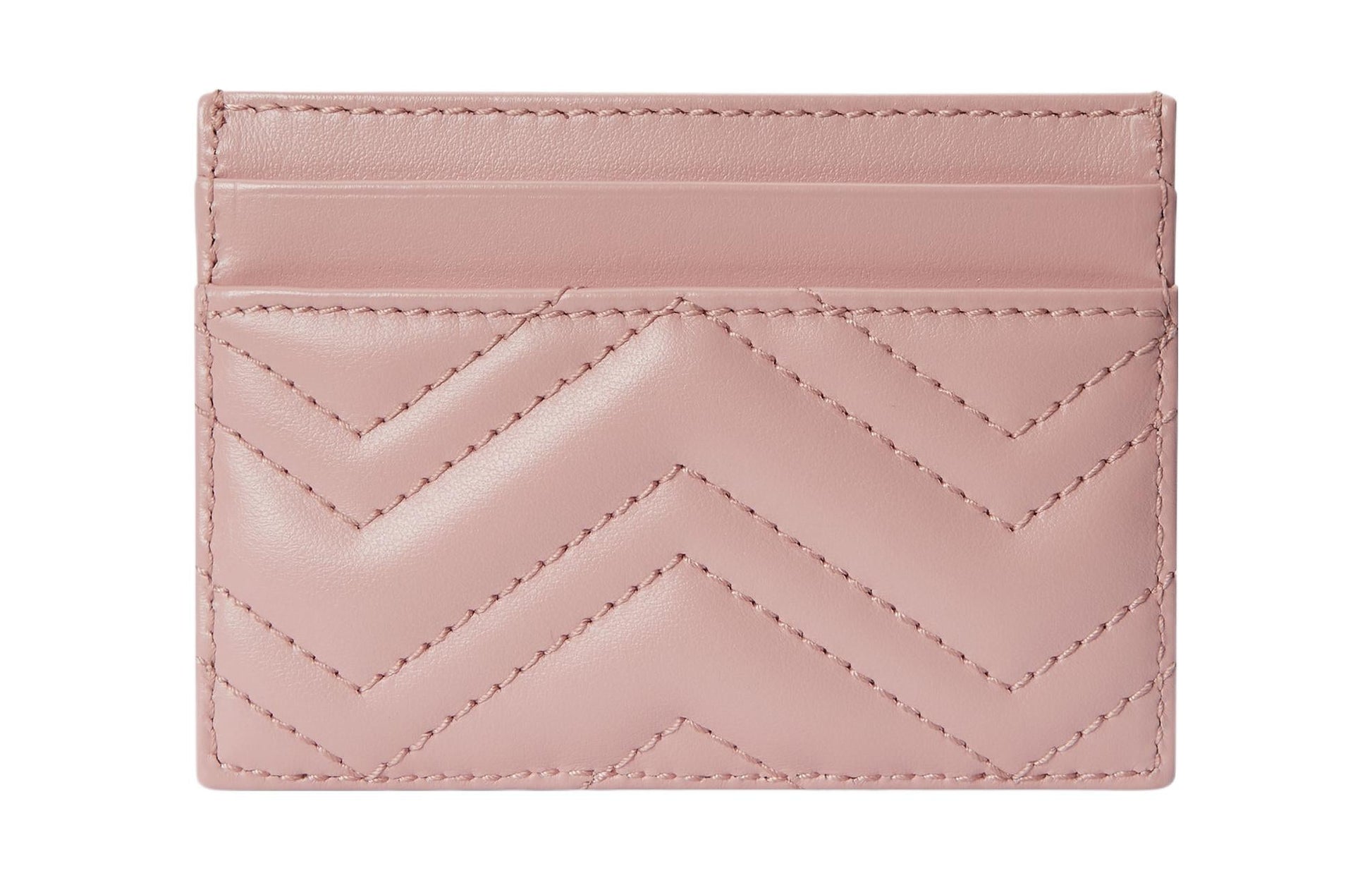 (WMNS) Gucci GG Marmont Matelasse Card Case 'Light Pink' 443127-AACX4-5909