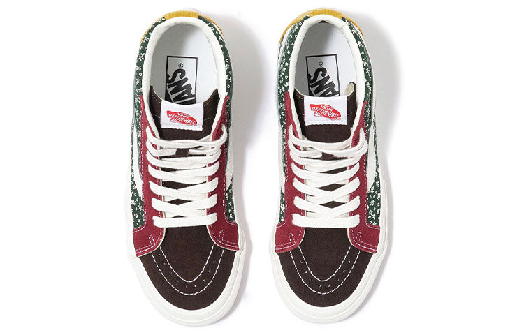 Vans Style 38 Cozy Skateboarding Shoes Unisex Green Red VN0A5KRT448