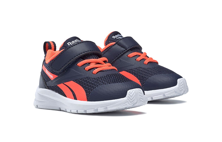 (TD) Reebok Rush Runner 3 'Navy Orange Flare' FY4068