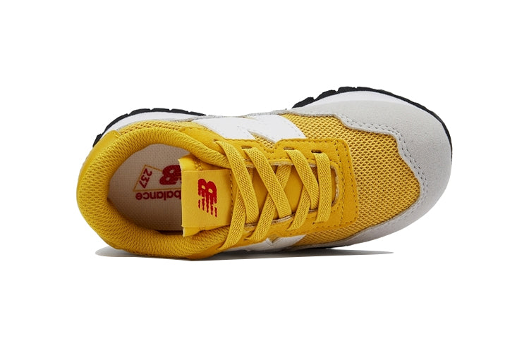 (TD) New Balance 237 Low-Top Running Shoes Yellow/Grey IH237HG1