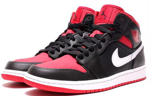 Air Jordan 1 Mid 'Black Gym Red' 554724-020