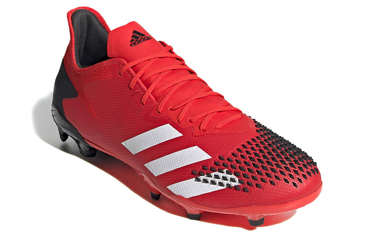 (WMNS) adidas Predator 20.2 FG 'Active Red Core Black' EE9553