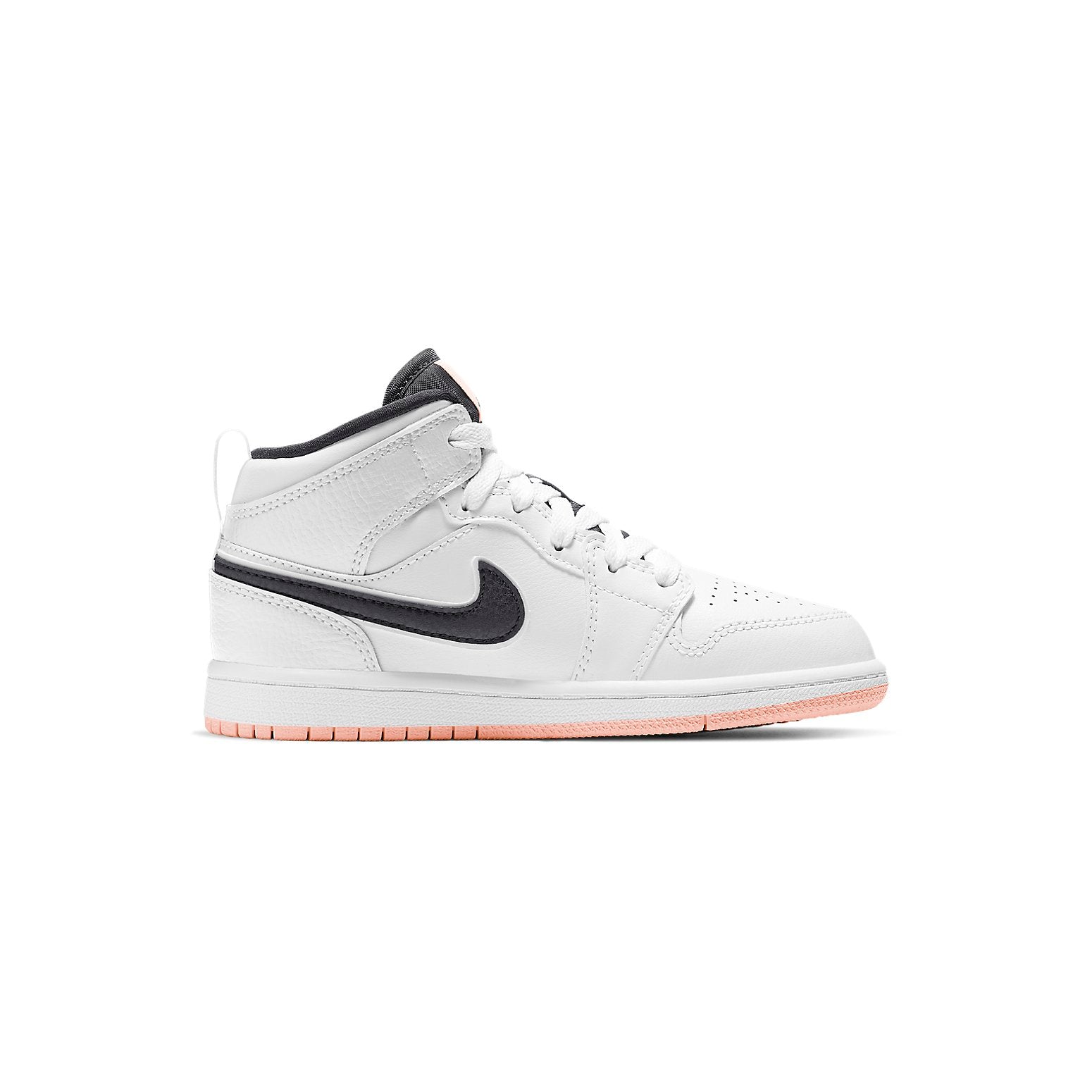 (PS) Air Jordan 1 Mid 'White Arctic Orange' 640734-180