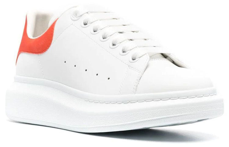 Alexander McQueen Oversized Sneaker 'White Warm Orange' 553680WHGP79345