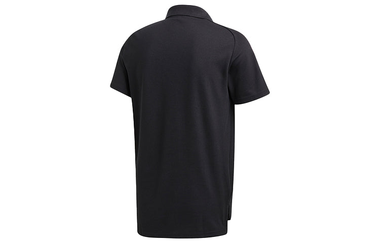 adidas Soccer/Football Sports Training Fan Edition Inter Milan Short Sleeve Polo Shirt Black FI1720