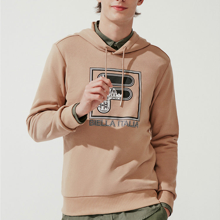 FILA Logo Pattern Printing Drawstring Khaki F11M018206F-BE