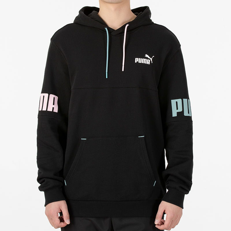 PUMA Power Logo Printing Sports Black 670937-51