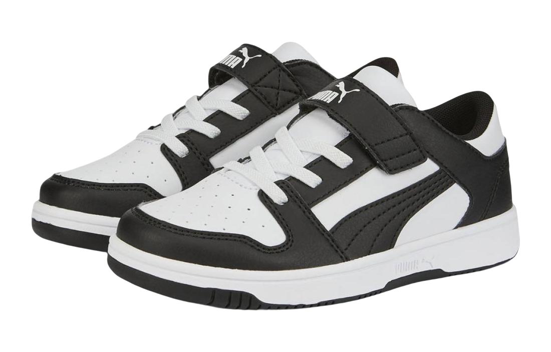 (PS) PUMA Rebound Lay-Up Lo V 'White Black' 370492-16