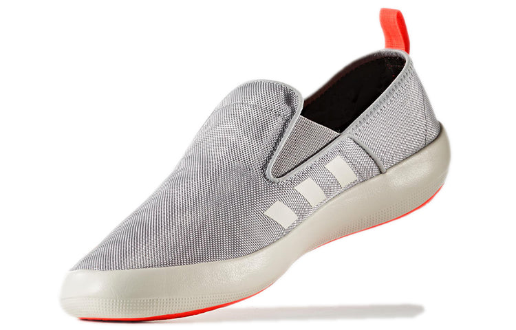 adidas B Slip-on Dlx Cozy Wear-resistant Low Tops Sports Gray AQ5202