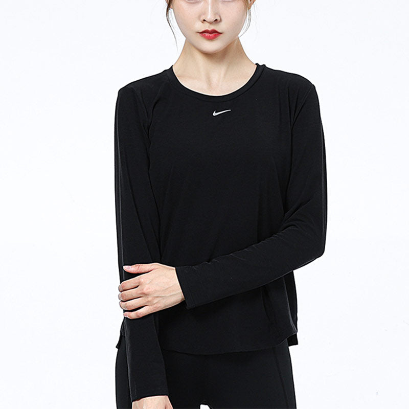 (WMNS) Nike Training Sports Ventilate Long Sleeve 'Black' DD0621-010